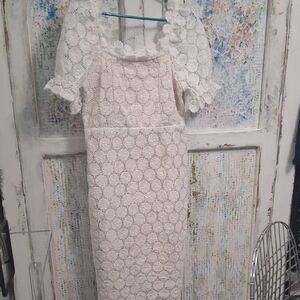 DAISY CROCHET DRESS